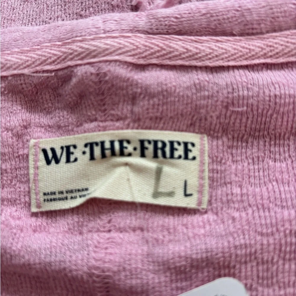 Free People/We the Free Winnie Cardi in Sweet Lilac Size L. NWT